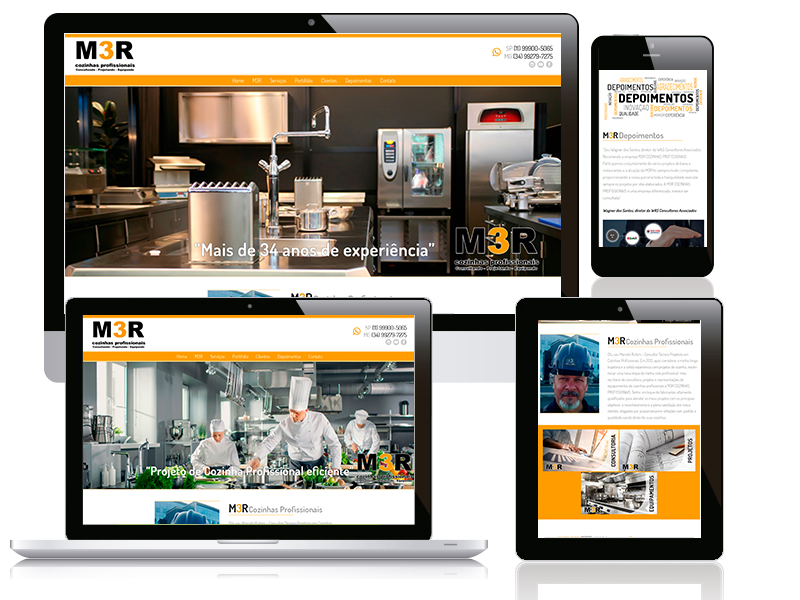 https://www.crisoft.com.br/montagem-de-site.php - M3R Cozinhas Profissionais