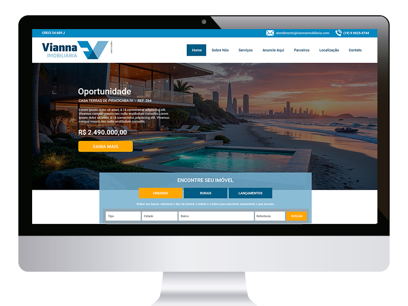 https://www.crisoft.com.br/index.php?mod=acquapira - Imobiliária Vianna